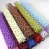 Lemon mesh sheet flower packaging material, hexagonal mesh wedding supplies Application Scenario